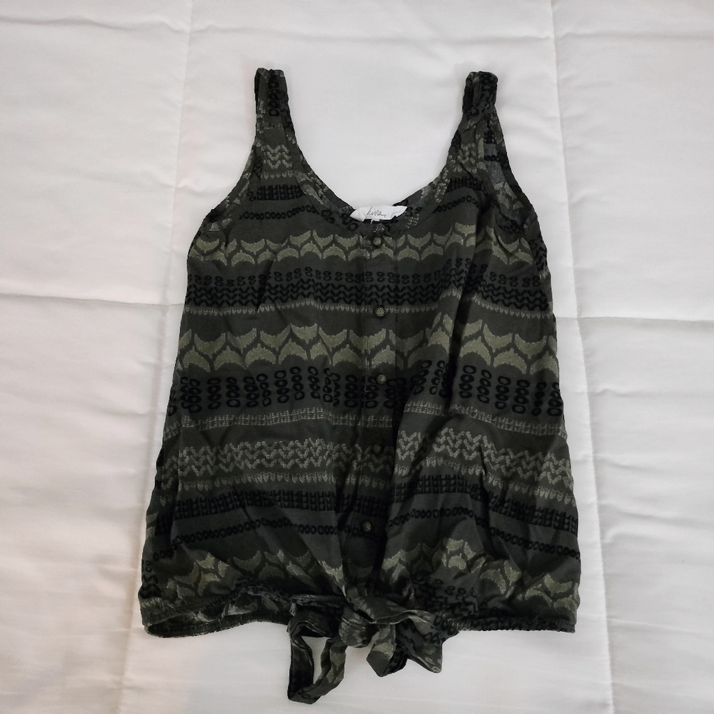 Billowy Patterned Tank